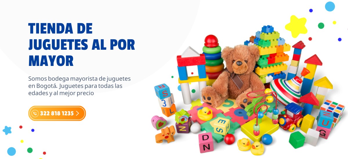 Importadora de juguetes al por mayor Bogotá